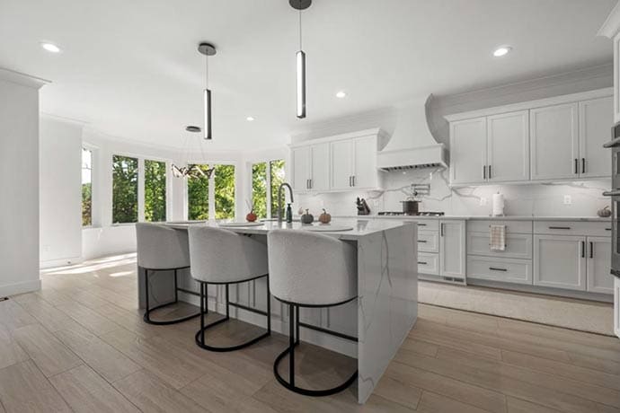 newly remodeled modern kitchen